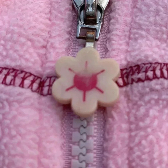 Five for 25 Ragscals light fleece zip up jacket with embroidery - Picture 4 of 9